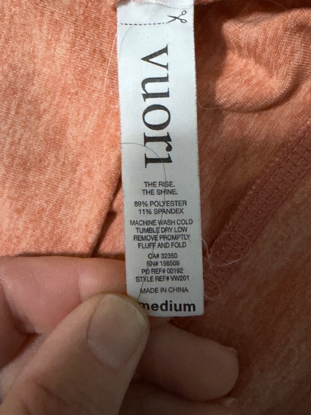 Vuori Halo Performance Zip Hoodie - Size Medium - Picture 4 of 4